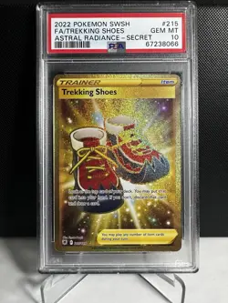 Pokemon! PSA 10 Trekking Shoes 215/189 - Astral Radiance - Secret Gold - Mint - Image 1