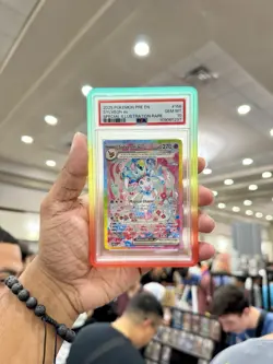 Pokemon Prismatic Evolutions Sylveon EX Sir 156/131 PSA 10 Gem Mint - Image 1