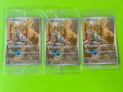 Pokemon Mimikyu SVP 075 Pokemon Center Stamp Promo SEALED x3 - Image 1