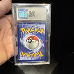 2000 Pokemon Mew Black Star Promo #8 Pokemon League CGC Universal Grade 9 Mint - Image 2