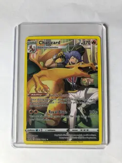 Pokemon Charizard TG03 Lost Origin Trainer Gallery Ultra Rare Holo MP - Image 1