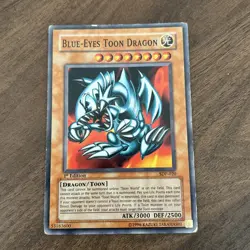 Yugioh! Blue-Eyes Toon Dragon SDP-020 Common 1st Edition NM/M - Image 2