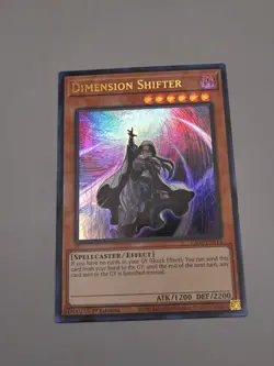 Dimension Shifter - RA01-EN014 - Ultra Rare Yugioh! 1st edition - Image 2