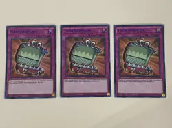 Yugioh - Toon Briefcase x 3 - 1st Edition Ultra Rare Blue NM - Free Holo Card B - Image 1