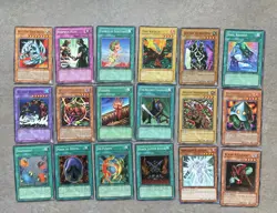 Lot of 18 Yugioh Cards Holo, First Editions and More Lot #8 - Image 1