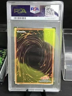 Yugioh Blue-Eyes White Dragon 711D-JP001 Prismatic Promo Hi-Chew PSA 10 Gem Mint - Image 2
