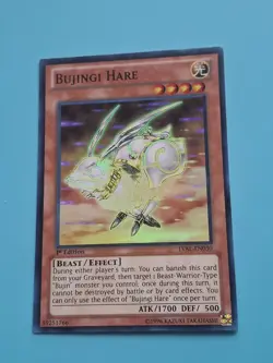 Yugioh - Bujingi Hare Super Rare APO5-EN030 LP - Image 1