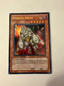 Yugioh - Endless Decay JUMP-EN056 Ultra Rare Limited Edition NM - Image 1