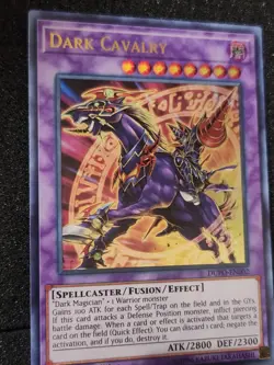 *** DARK CAVALRY *** ULTRA RARE MINT/NM DUPO-EN002 YUGIOH! - Image 2