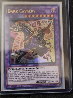 *** DARK CAVALRY *** ULTRA RARE MINT/NM DUPO-EN002 YUGIOH! - Image 4