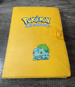 Vintage Pokemon Bulbasaur Card Binder w/ 90+ Vintage Cards Base Set 2 - Image 1
