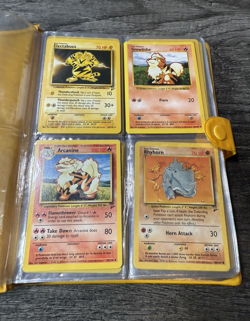 Vintage Pokemon Bulbasaur Card Binder w/ 90+ Vintage Cards Base Set 2 - Image 4