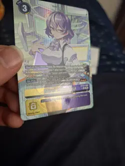 Mirei Mikagura Alt Art BT22-089 *R BOOSTER CYBER EDEN Digimon Card - Image 2