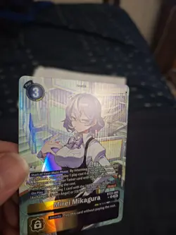 Mirei Mikagura Alt Art BT22-089 *R BOOSTER CYBER EDEN Digimon Card - Image 3