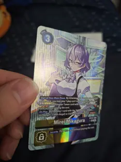 Mirei Mikagura Alt Art BT22-089 *R BOOSTER CYBER EDEN Digimon Card - Image 5