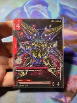 Gundam TCG Kshatriya Foil GD01-044 - NM Bandai Trading Card - Image 2