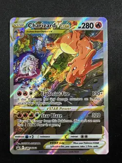 Charizard VSTAR SWSH262 SWSH: Sword & Shield Promo Cards Holo Pokemon English - Image 1