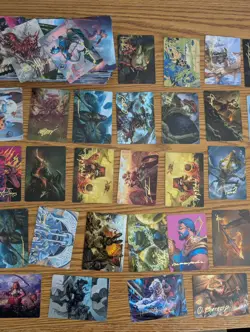 Magic the Gathering Art cards lot of 400+ cards *Gold Stamped* Various sets - Image 4
