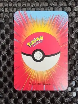 Ditto Pokemon 1999 Mini Deck Playing Cards 2.5x1.75in Eight Of Hearts Blue back - Image 2