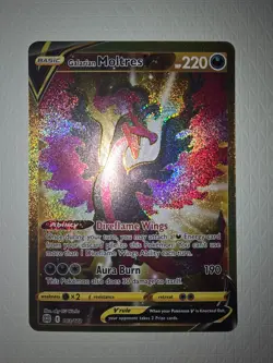 Galarian Moltres V 183/172 Gold Secret Rare Pokemon Brilliant Stars Card NM - Image 1