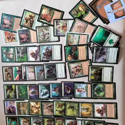 Heaven-to-Earth-Custom-Magic-Decks 100 Card Commander = PURE GREEN ELVES ELF Fun - Image 2