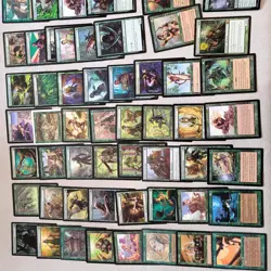 Heaven-to-Earth-Custom-Magic-Decks 100 Card Commander = PURE GREEN ELVES ELF Fun - Image 3