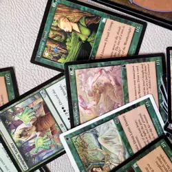 Heaven-to-Earth-Custom-Magic-Decks 100 Card Commander = PURE GREEN ELVES ELF Fun - Image 4