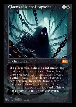 Chains of Mephistopheles -MTcG- Stand In - Custom Art Card - Image 1