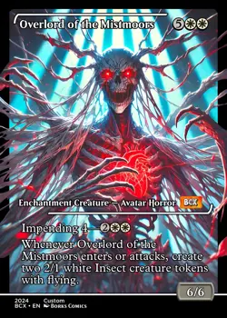 Overlord of the Mistmoors -MTcG- Stand In - Custom Art Card - Image 1