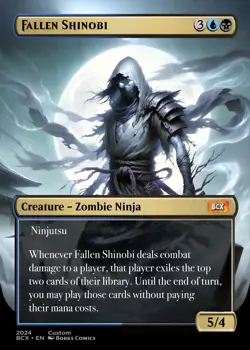 Fallen Shinobi -MTcG- Stand In - Custom Art Card - Image 1