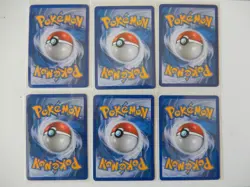 Pokemon Pikachu LOT of 6 Common Cards LP Vintage Various Sets - Image 2