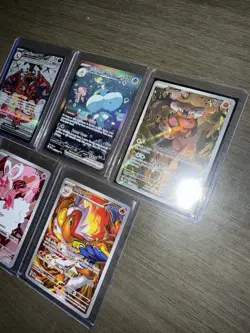 Pokemon 5 Card Lot! SIR Ultra Rare IRs, Charizard, Jellicent And More!! All NM - Image 5