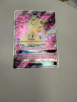 Pokemon Mimikyu GX 206/214 Lost Thunder Ultra Rare Full Art Holo LP - Image 1