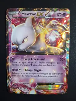 Carte Pokemon - Mewtwo EX XY107 Promo Bloc XY FR holo ultra rare - Image 1