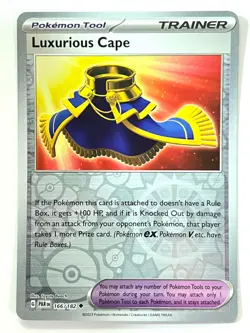 Luxurious Cape 166/182 Reverse Holo Uncommon - Paradox Rift Pokemon Near Mint/LP - Image 1