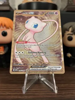 Pokemon TCG Mew EX 205/165 Gold Metal Promo S&V 151 Ultra Premium Collection - Image 3