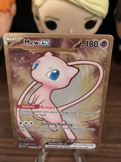 Pokemon TCG Mew EX 205/165 Gold Metal Promo S&V 151 Ultra Premium Collection - Image 4