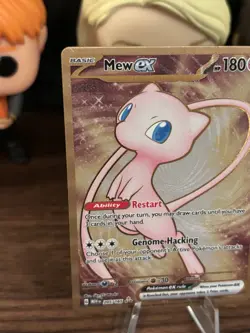 Pokemon TCG Mew EX 205/165 Gold Metal Promo S&V 151 Ultra Premium Collection - Image 5