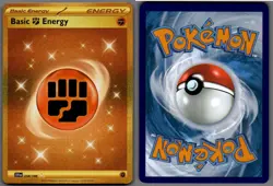 2023 Pokemon, Scarlet & Violet Base, #258/198 Fighting Energy, Holo Hyper Rare - Image 1