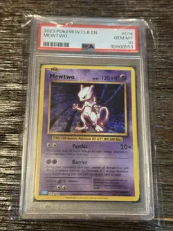 2023 Pokemon CLB en Mewtwo PSA 10 - Image 1