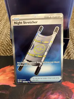 Night Stretcher 173/132 - Mega Evolution Pokemon - Ultra Rare Pack Fresh - Image 1