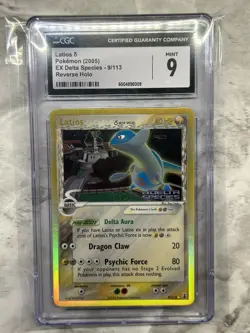 Latios Pokemon (2005)EX Delta Species - 9/113Reverse Holo - Image 1
