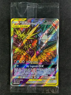 Pokemon - Moltres Zapdos & Articuno GX Sealed Sm210 - Hidden Fates ETB Promo ENG - Image 1