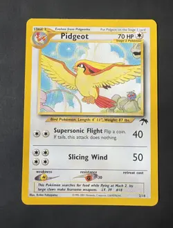Pokemon Vintage Southern Islands Pidgeot English Rare Promo - Image 2