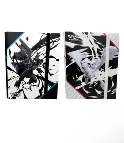 Pokemon Black Bolt & White Flare BINDER ONLY *BOTH - 1 of Each* - NEW! + BONUS ! - Image 1