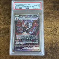 POKEMON 2024 CHARIZARD SPECIAL ILLUSTRATION RARE PALDEAN FATES ENGLISH PSA 10 - Image 1