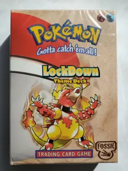 Pokemon TCG - LockDown Theme Deck - Fossil - 1999 - Factory Sealed - WOTC 742818060776 - Image 1