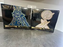 Pokemon Center Mega Evolutions ETB Gardevoir And Lucario - READ DESCRIPTION - Image 1