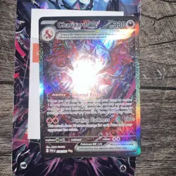 Pokemon Charizard EX Sir Paldean Fates With Extended Art Case Potential Psa 10 - Image 5