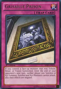 3 x Grisaille Prison - SHSP-EN078 - Rare - Unlimited Edition Near Mint, English - Image 1